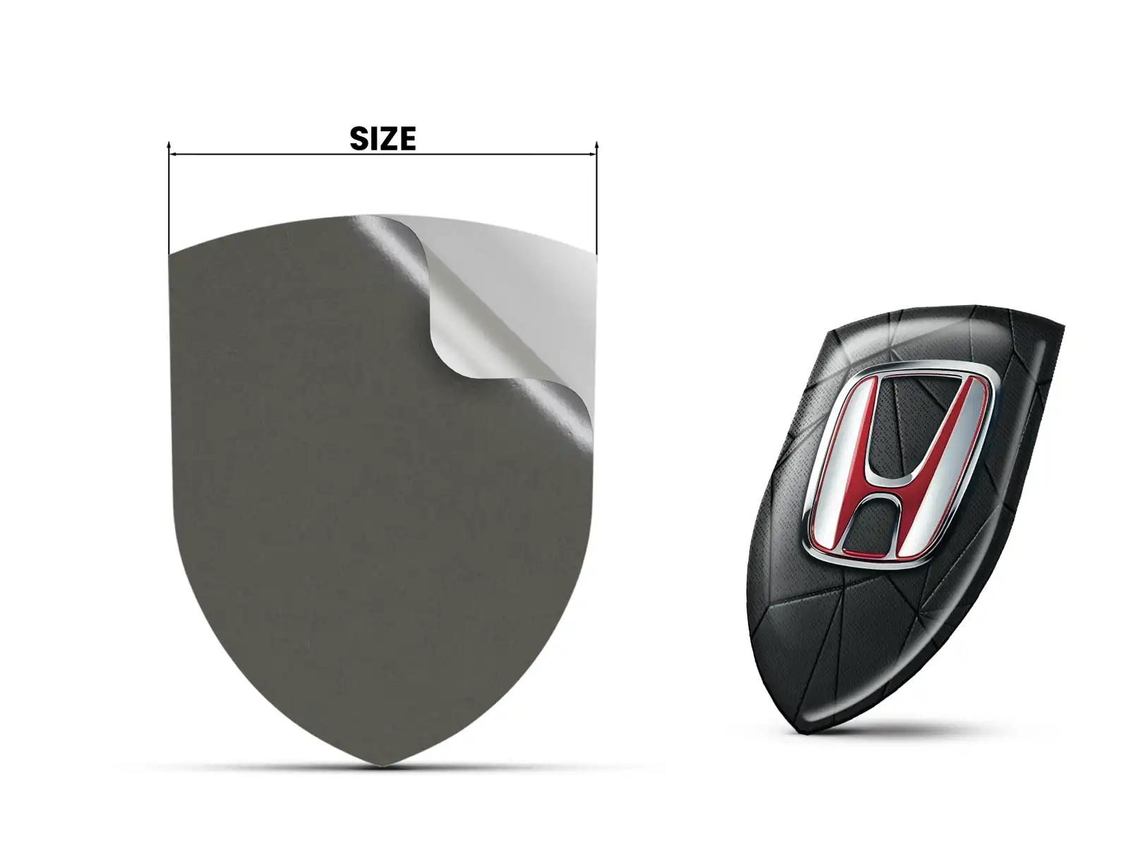 Honda 3D Autosticker Universal Hochwertig Professionell